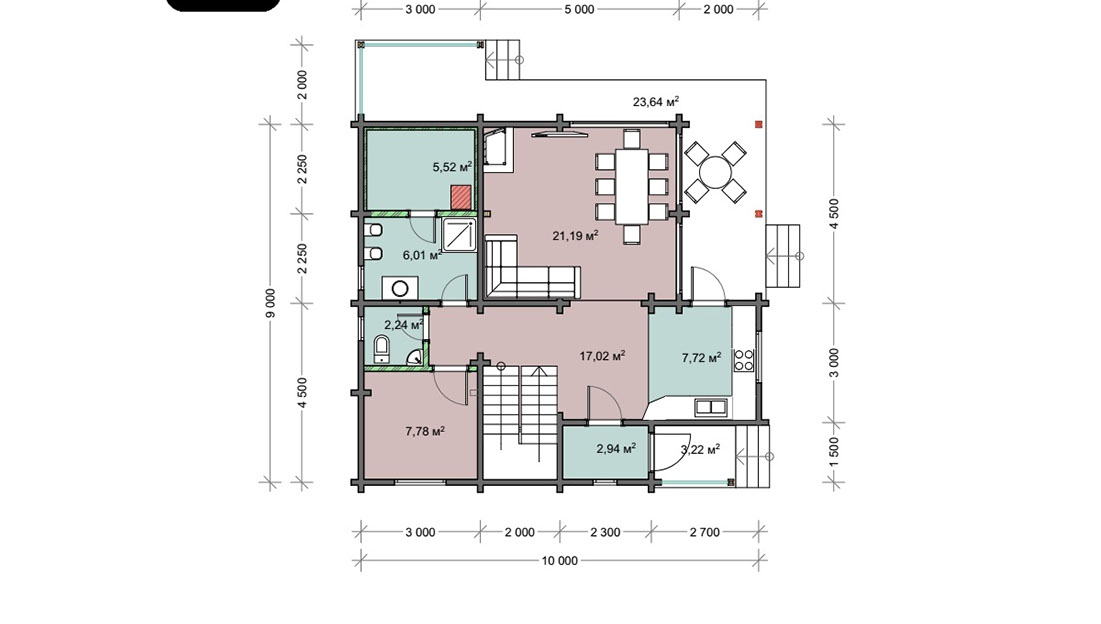 План дома 140 квадратных метров один этаж.